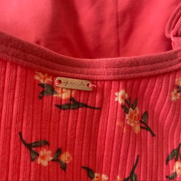 VS PINK Floral Cami Bodysuit - Picture 6 of 7